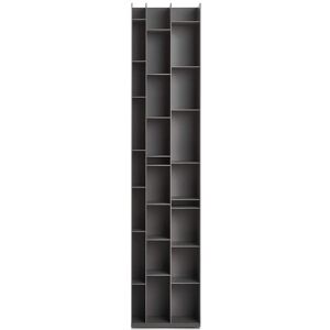 MDF ITALIA bibliotheque murale RANDOM 3C (Gris moyen - Fibre de bois)