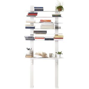 OPINION CIATTI bibliotheque murale PACIFICO (SHELF A - Acier peint en blanc RAL 9016)