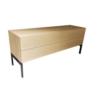 PORRO commode MODERN avec 4 tiroirs 160 x 46 x H 66 cm [Nouveau produit, pour exposition]