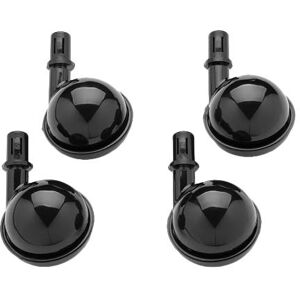 KARTELL set de 4 roues pour COMPONIBILI (Noir - ABS)