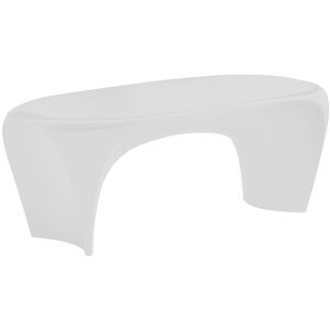 MYYOUR table basse LILY (Blanc gaufre - Polyethylene)