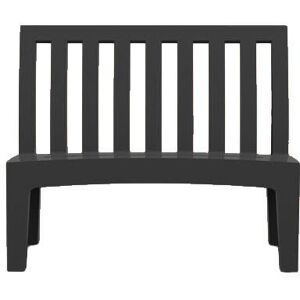 SERRALUNGA banc ROMEO (Laque anthracite - LLDPE)