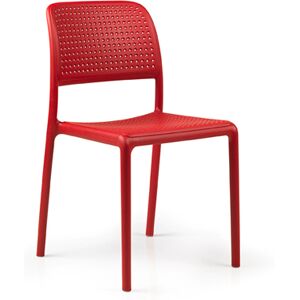 NARDI OUTDOOR NARDI set de 2 chaises BORA BISTROT pour exterieur CONTRACT COLLECTION (Rouge - Polypropylene)