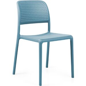 NARDI OUTDOOR NARDI set de 4 chaises BORA BISTROT pour exterieur CONTRACT COLLECTION (Bleu clair - Polypropylene)