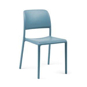 NARDI OUTDOOR NARDI set de 4 chaises RIVA BISTROT pour exterieur CONTRACT COLLECTION (Bleu clair - Polypropylene)