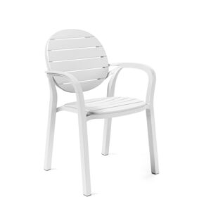 NARDI OUTDOOR NARDI set de 2 fauteuils PALMA pour exterieur GARDEN COLLECTION (Blanc - Polypropylene)