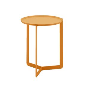 MEME DESIGN table basse pour exterieur ROUND 1 OUTDOOR (Citrouille - Metal)