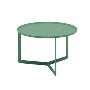 MEME DESIGN table basse pour exterieur ROUND 2 OUTDOOR (Sauge - Metal)