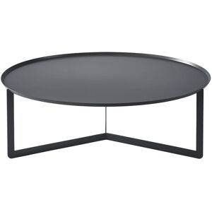 MEME DESIGN table basse pour exterieur ROUND 5 OUTDOOR (Graphite - Metal)