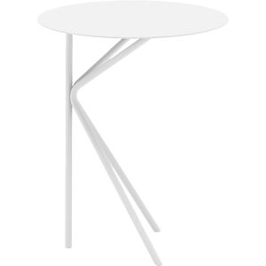 MEME DESIGN table basse pour exterieur TWIN ALTO OUTDOOR (Blanc - Metal)