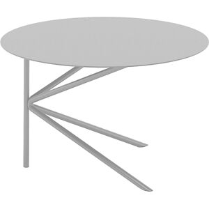 MEME DESIGN table basse pour exterieur TWIN BASSO OUTDOOR (Pluie - Metal)