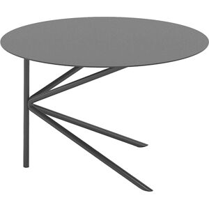 MEME DESIGN table basse pour exterieur TWIN BASSO OUTDOOR (Graphite - Metal)