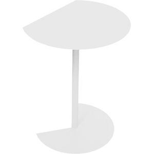 MEME DESIGN table basse pour exterieur WAY BISTROT OUTDOOR H 74 cm (Blanc - Metal)