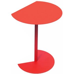 MEME DESIGN table basse pour exterieur WAY SOFA OUTDOOR H 50 cm (Coquelicot - Metal)