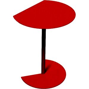 MEME DESIGN table basse pour exterieur WAY SOFA OUTDOOR H 50 cm (Rosso Dalia - Metal)