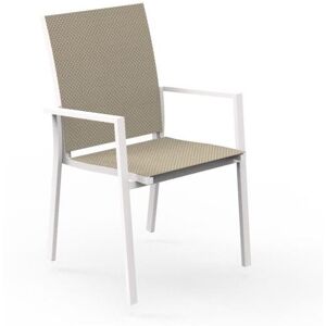 TALENTI set de 4 chaises avec accoudoirs d