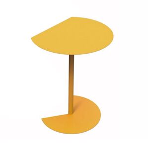 MEME DESIGN table basse pour exterieur WAY SOFA OUTDOOR H 50 cm (Jaune Maya - Metal)