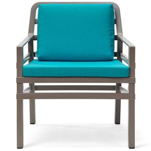 NARDI OUTDOOR NARDI fauteuil d'exterieur ARIA GARDEN COLLECTION (Tortourelle / Sardinia - Pplypropylene / Tissu acrylique)