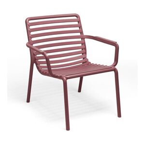 NARDI OUTDOOR NARDI set de 2 fauteuils pour exterieur DOGA RELAX (Marsala - Polypropylene PRV)