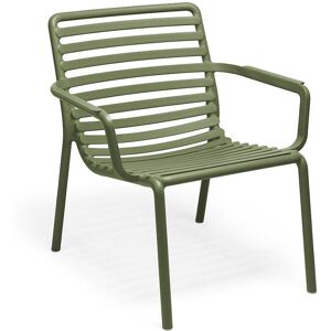 NARDI OUTDOOR NARDI set de 4 fauteuils pour exterieur DOGA RELAX (Agave - Polypropylene PRV)