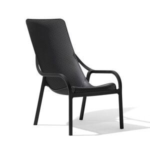 NARDI OUTDOOR NARDI set de 2 fauteuils pour exterieur NET LOUNGE (Anthracite - Polypropylene PRV)