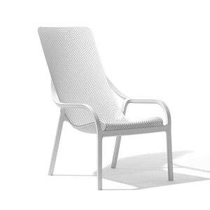 NARDI OUTDOOR NARDI set de 2 fauteuils pour exterieur NET LOUNGE (Blanc - Polypropylene PRV)