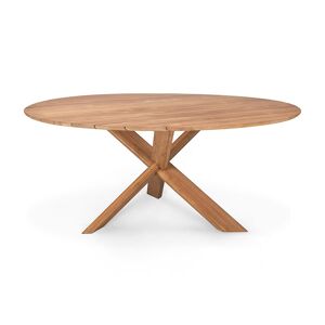 ETHNICRAFT table ronde pour l'exterieur CIRCLE (Ø 163 cm - Teak)