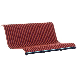 MAGIS natte tresse pour banc pour l'exterieur SOUTH (Rouge / Orange - Polyolefine)