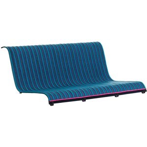 MAGIS natte tresse pour banc pour l'exterieur SOUTH (Bleu / Bleu clair - Polyolefine)