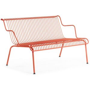 MAGIS banc bas pour l'exterieur SOUTH (Orange - Acier verni)