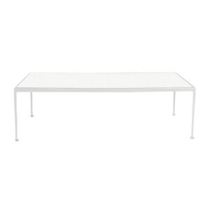 KNOLL table rectangulaire 1966 Collection Richard Schultz (228x96,5 cm - aluminium et polyester)