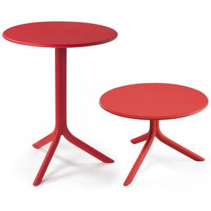 NARDI OUTDOOR NARDI table ronde pour l'extérieur SPRITZ (Rouge - Polypropylène PRV)