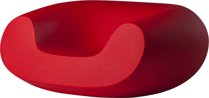 SLIDE fauteuil CHUBBY (Rouge - Polyéthylène)