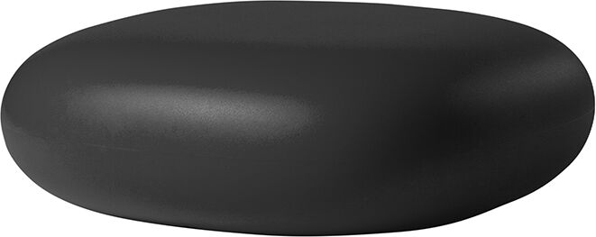 SLIDE pouf CHUBBY LOW (Noir - Polyéthylène)