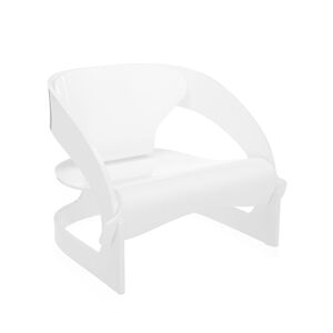 KARTELL fauteuil JOE COLOMBO ÉDITION LIMITÉE (Blanc brillant - Teinte dans la masse PMMA)
