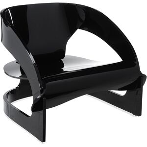 KARTELL fauteuil JOE COLOMBO ÉDITION LIMITÉE (Noir brillant - Teinte dans la masse PMMA)