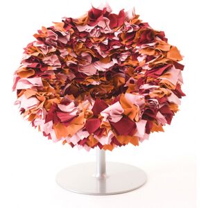 MOROSO fauteuil BOUQUET (Rose / Rose antique / Orange / Retro rose antique - Tissu / structure en acier)