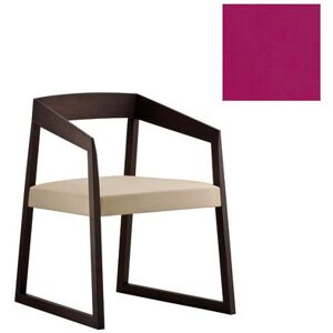 PEDRALI chaise SIGN 455 (G60 - chene Wenge/tissu)