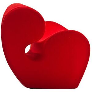 MOROSO fauteuil SPRING COLLECITON SOFT LITTLE HEAVY (Rouge - Tissu Divina 3)