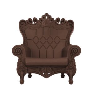SLIDE fauteuil QUEEN OF LOVE (Chocolat / Gris - Polyethylene)