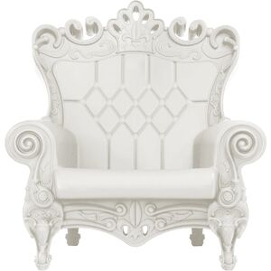 SLIDE fauteuil LITTLE QUEEN OF LOVE (Blanc lait - Polyethylene)