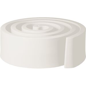 SLIDE pouf SUMMERTIME (Blanc lait - Polyethylene)