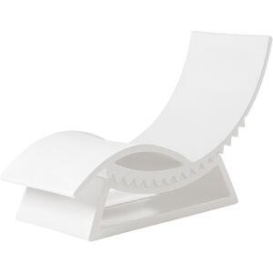 SLIDE bain de soleil chaise longue TIC TAC (Blanc lait - Polyethylene)