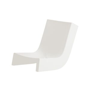 SLIDE chaise longue TWIST (Blanc lait - Polyethylene)