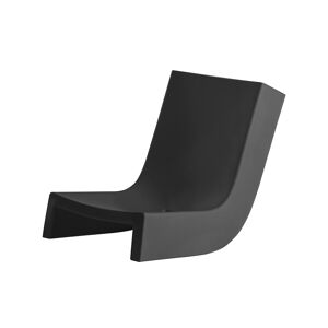 SLIDE chaise longue TWIST (Noir - Polyethylene)