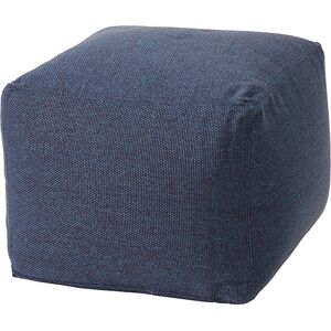 MEME DESIGN pouf pour exterieur ARCHIMEDE (Bleu marine - Tissu)