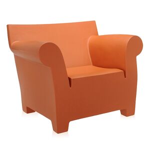 KARTELL fauteuil BUBBLE CLUB (Rouge terre - Polyethylene colore)