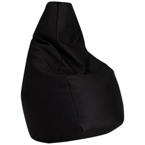 ZANOTTA fauteuil anatomique SACCO SMALL (Noir - Faux cuir Vip)