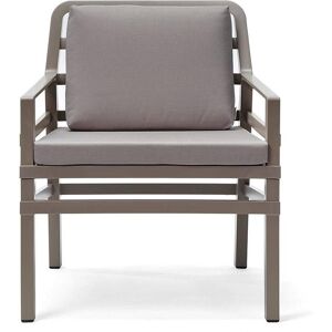 NARDI OUTDOOR NARDI fauteuil d'exterieur ARIA GARDEN COLLECTION (Tourterelle /Gris - Pplypropylene / Tissu acrylique)