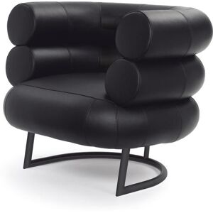 CLASSICON fauteuil BIBENDUM (Premium - Cuir et acier enduit de poudre noire)